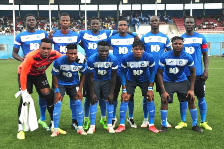 Enyimba team line up