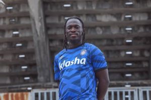 Junior Lokosa in Sporting Lagos colours