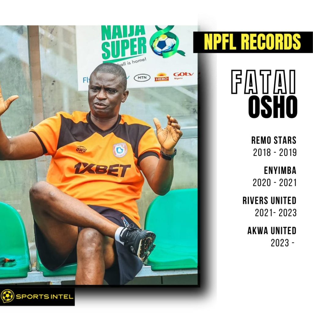 Fatai Osho's years in the NPFL