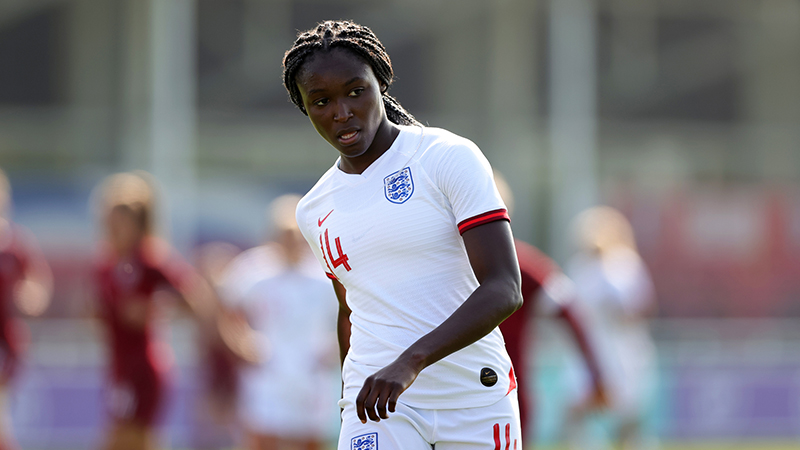 Rinsola Babajide in England Colours