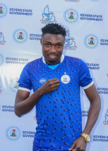 Rivers United Unveils Echeta