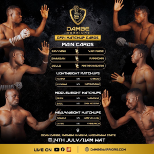Dambe Fight Card