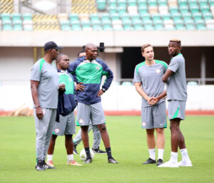 Nigeria Vs Benin Republic training