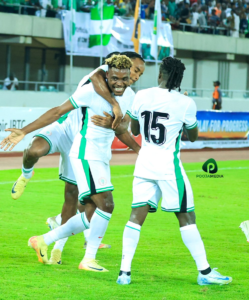 Fisayo Dele-Bashiru scores Niegria's lone goal