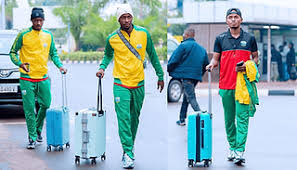 Amavubi arrive Uyo
