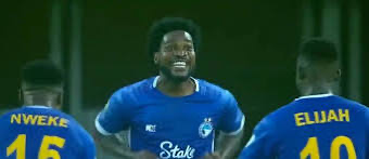 Ideye celebrates his goal