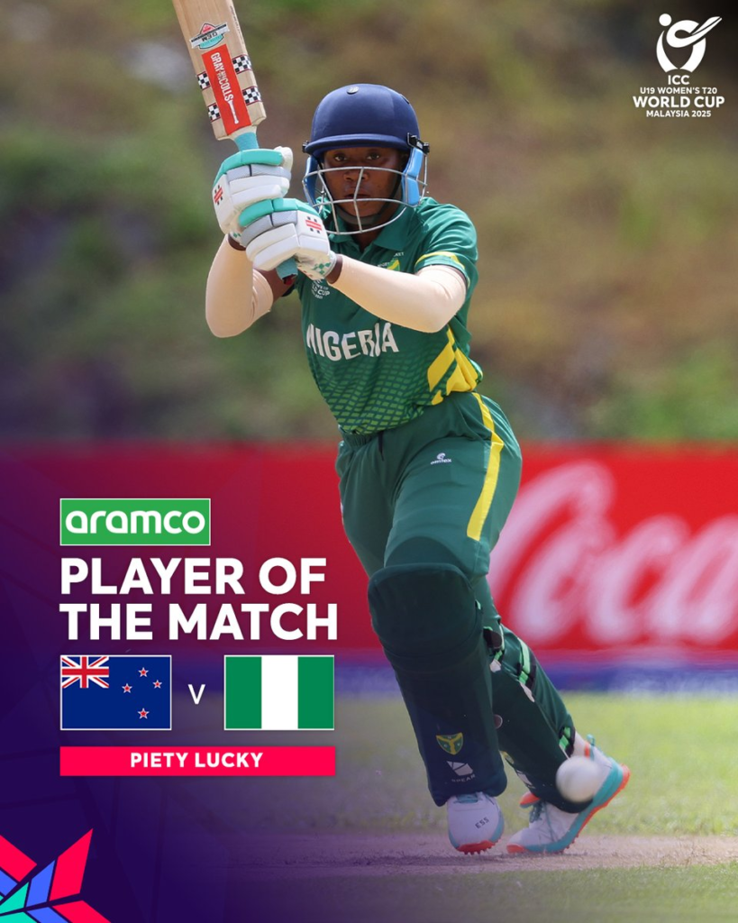 Lucky Piety MOTM vs New Zealand