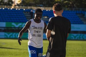 Daga makes a scoring debut