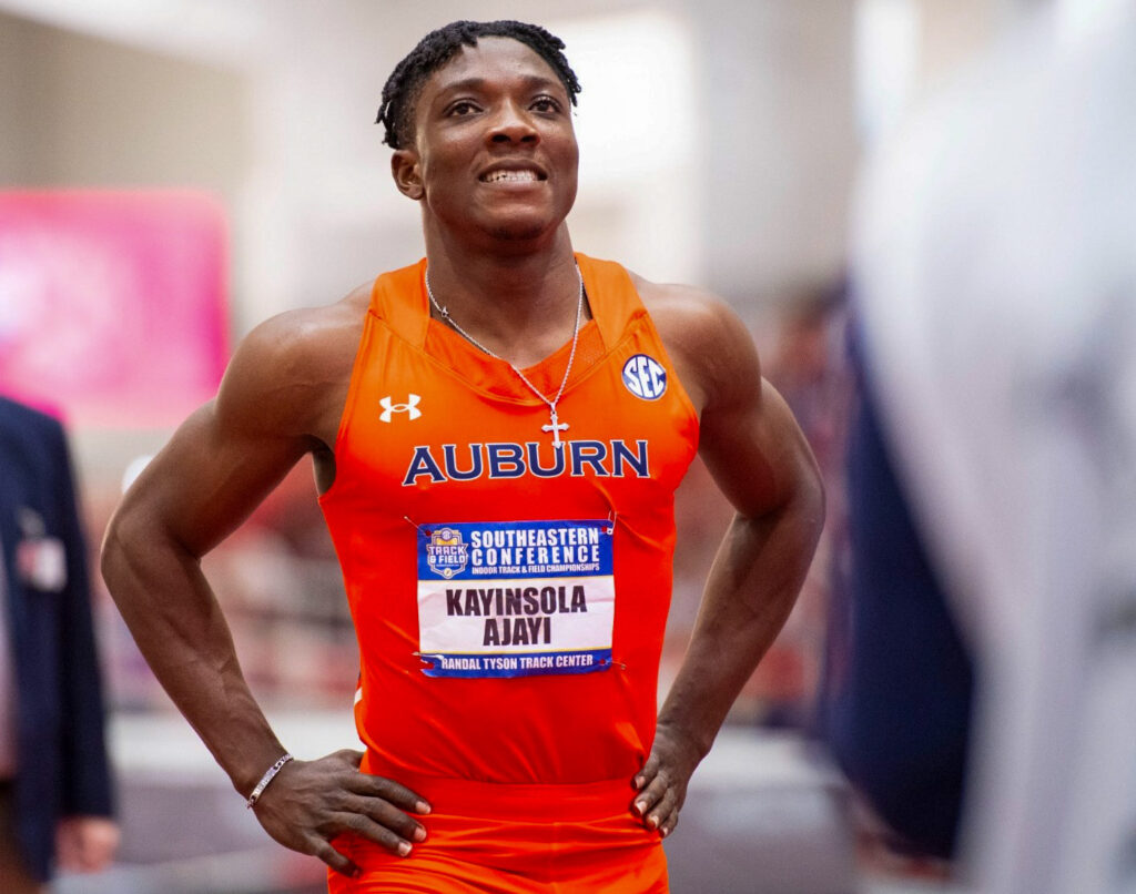 Nigeria's fastest man, Kanyisola Ajayi