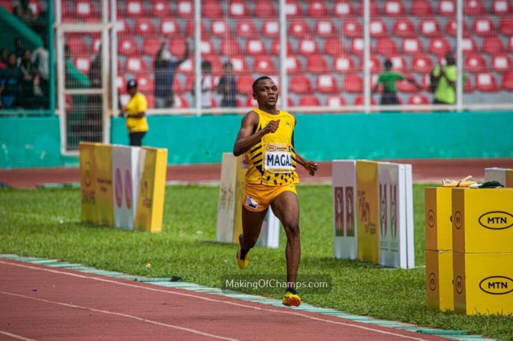 Benjamin Magaji at MTN CHAMPS Benin