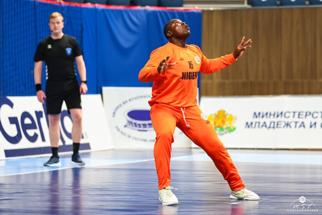 Obinna Okwor Nigeria Handball Goalkeeper