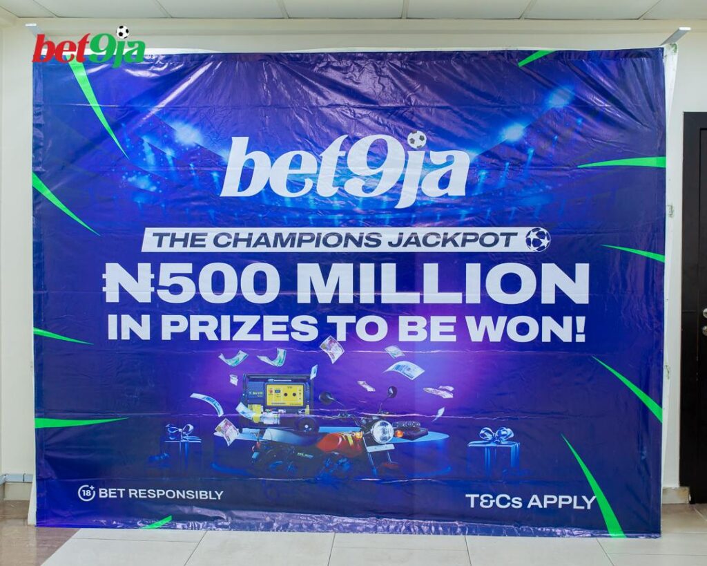 Bet9ja UCL Jackpot Logo
