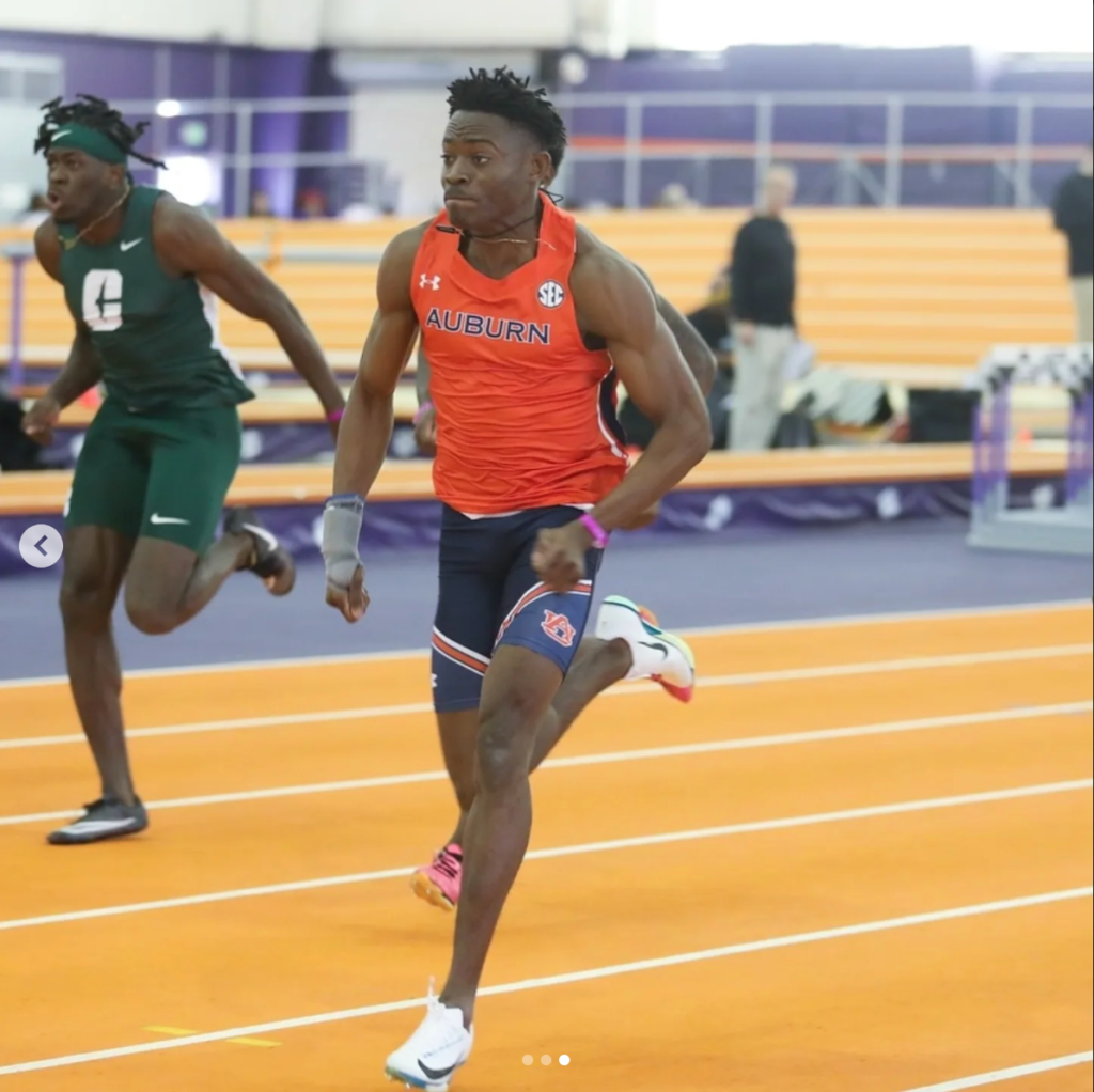 Israel Okon of Auburn University