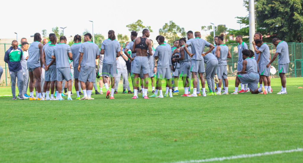 Super Eagles in Training 