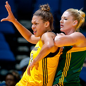 Liz cambage drafted number one in the WNBA draft