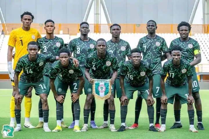 Nigeria U20 line up