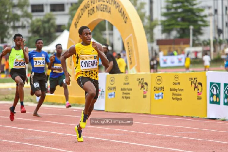 Team MTN showcases stunning performances at MTN CHAMPS Lagos Team MTN's Alvin Oyema shattering his lifetime best at MTN Champs Lagos.