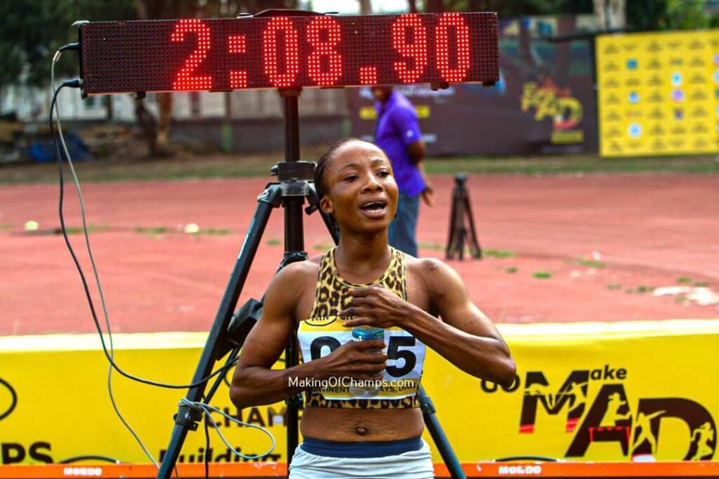 Adeyinka Mulero Makes Big Return To The 800m
