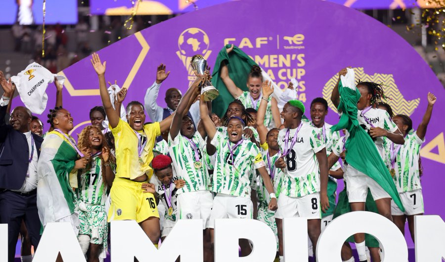 10th WAFCON win for Nigeria