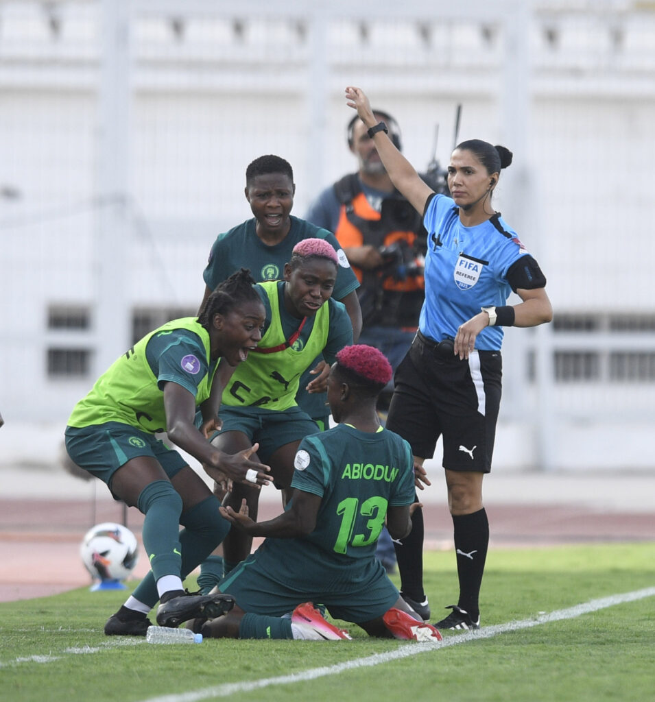 Abiodun celebrates Alozie Stunner