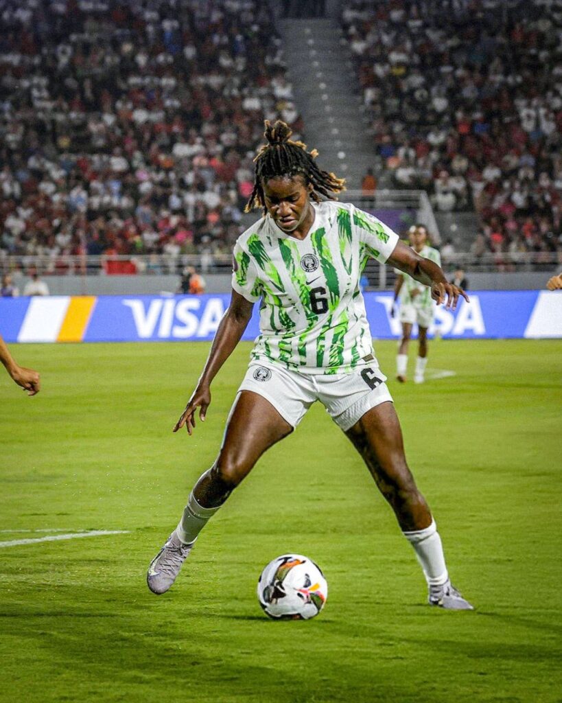 Esther Okoronkwo with one goal and two assists