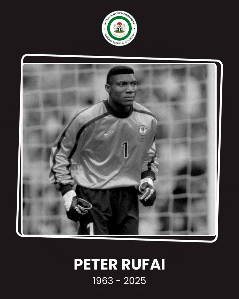 NSC Mourns Peter Rufai