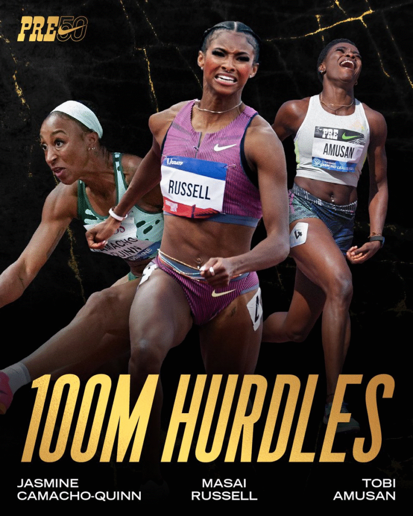 Prefontaine Classic women's 100m hurdles Poster
