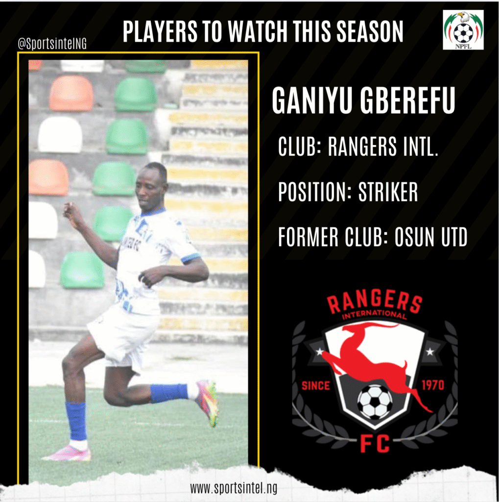 NPFL Players to Watch: Ganiyu Gberefu