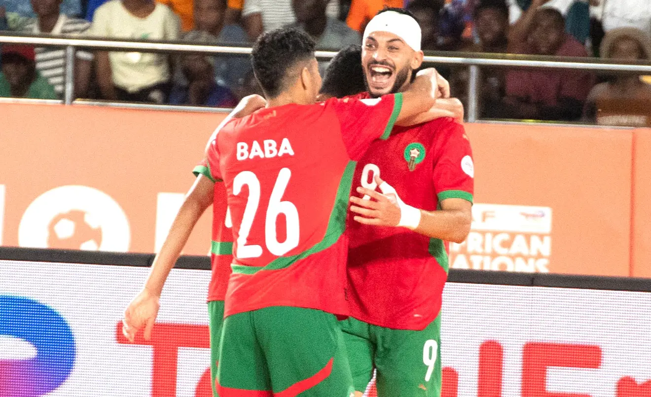 Morocco jubilate in CHAN 2024