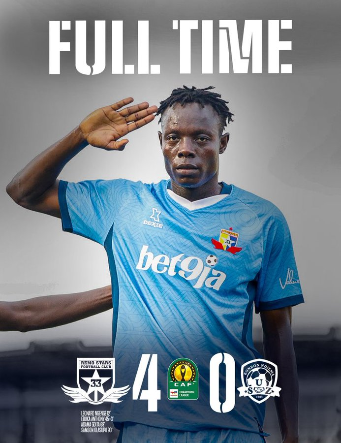 Full time result for Remo