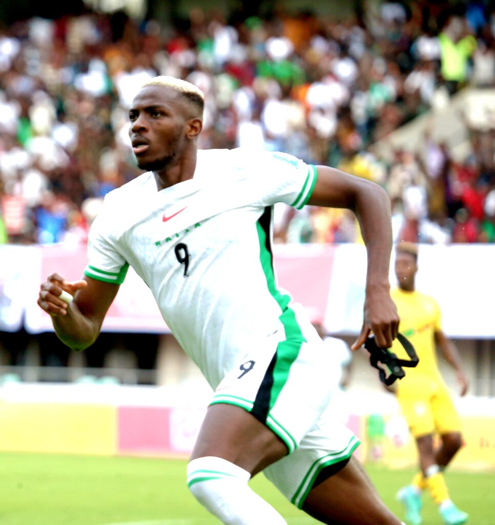 Osimhen Hat-trick inspires Nigeria to a 4-0 win over Benin Republic