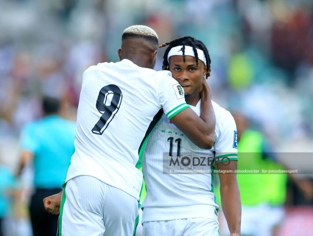 Chukwueze Provided two assists for Osimhen Hat-trick