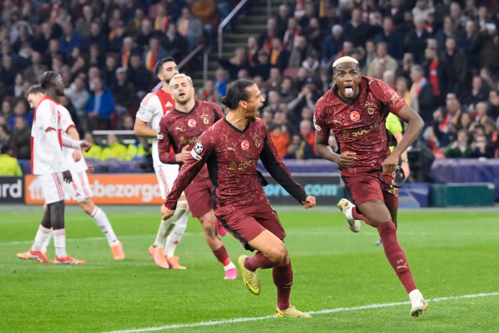 Victor celebrates with Sane