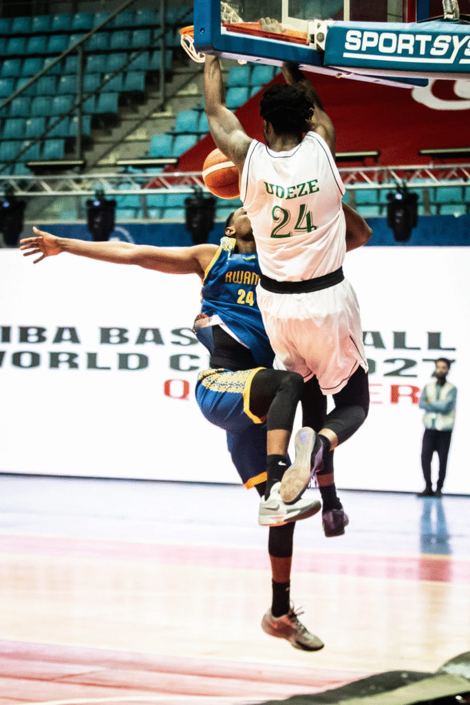 Udeze's Dunk for Nigeria