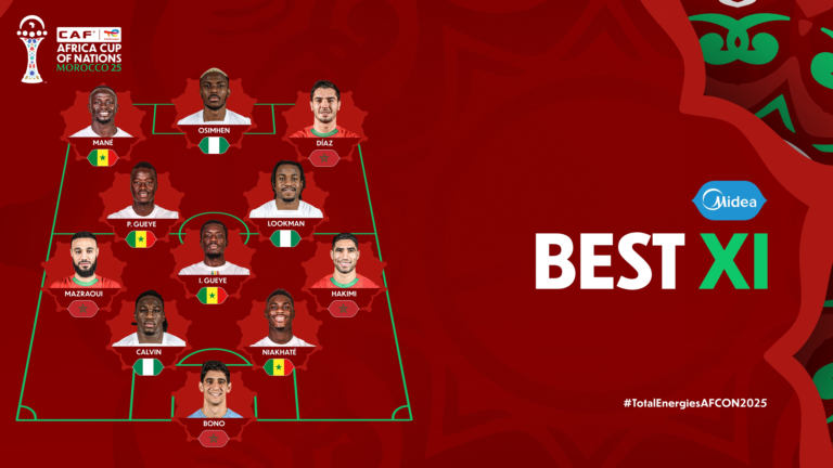 CAF Official Best XI