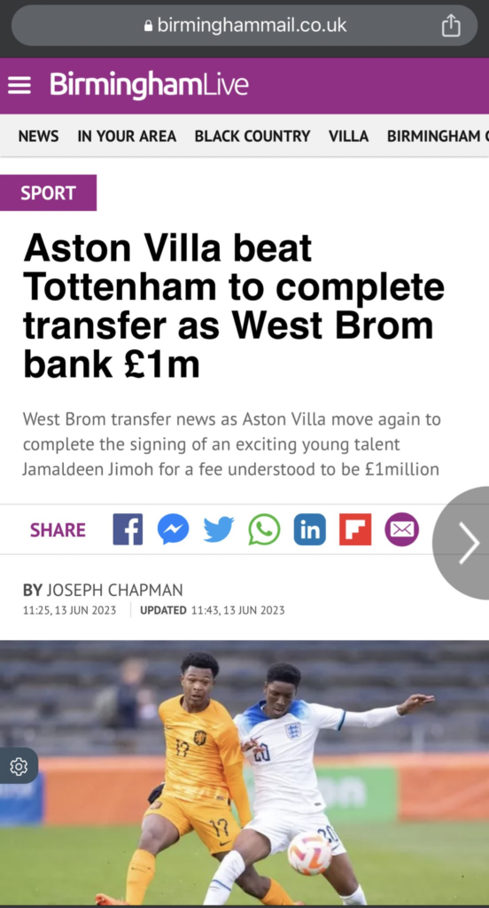Signed by West Brom