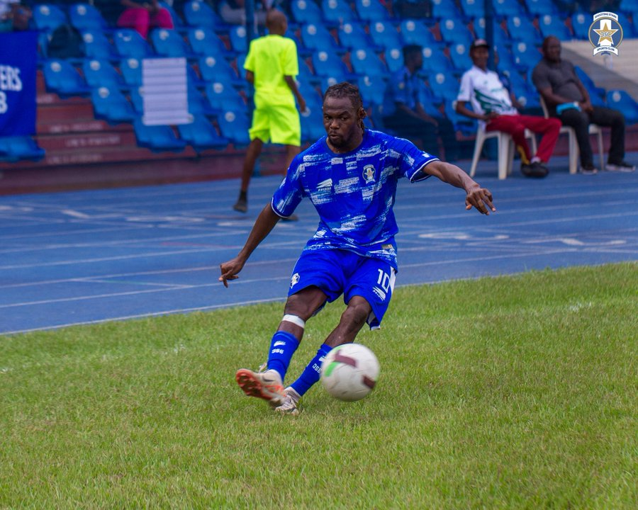 Ayobami with an hattrick of Assists for 3SC vs Warri Wolves