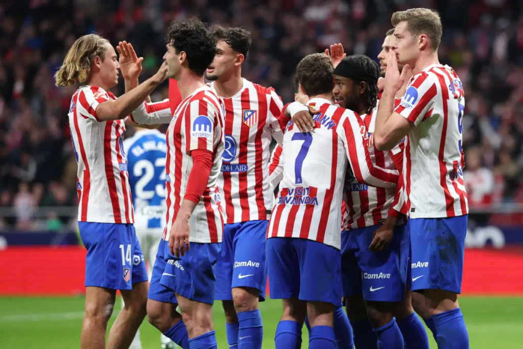 Ademola Lookman scores for Atletico Madrid Vs Espanyol