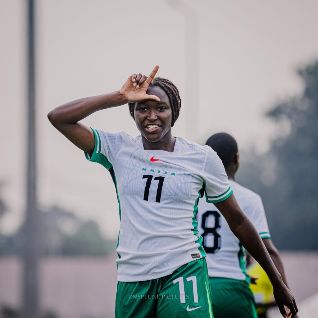 Rinsola Babjide powers Falcons witha Goal and assist Vs Cameroon