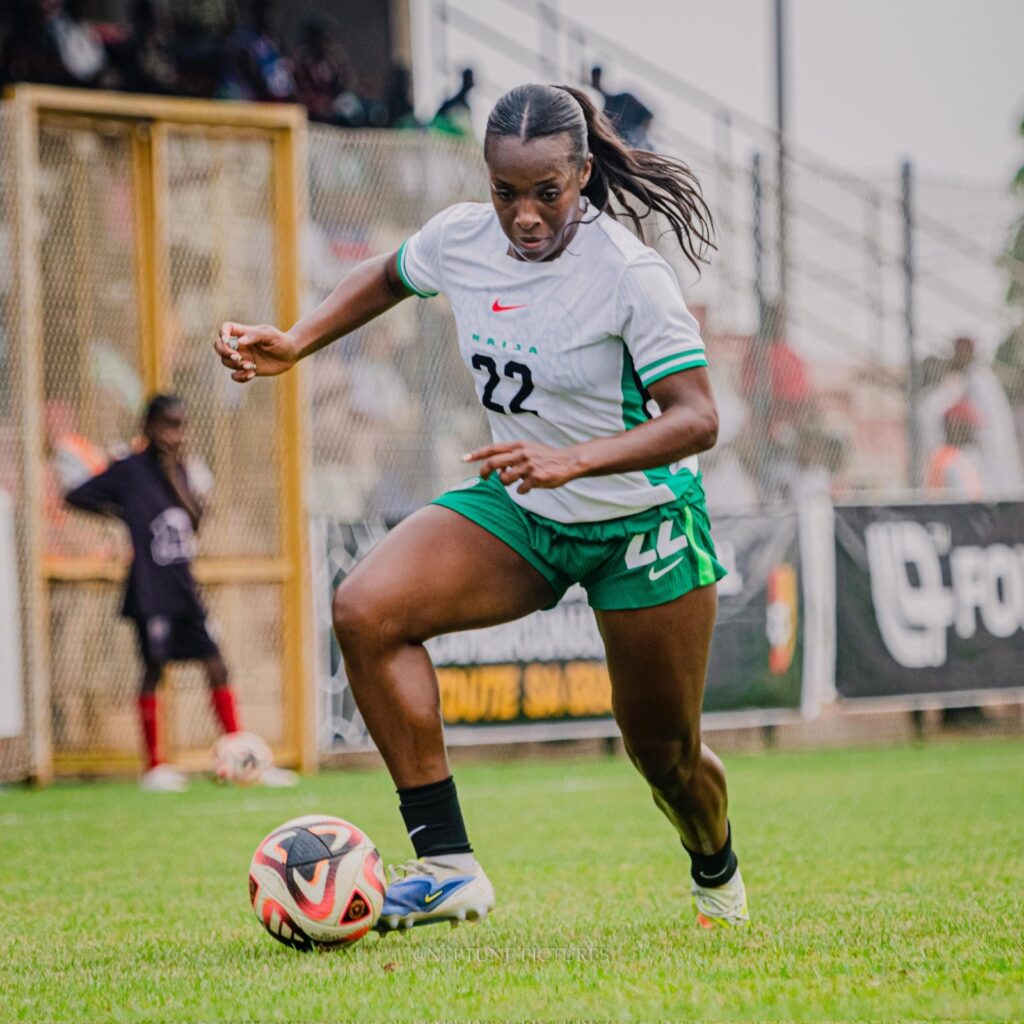 Alozie scored the third goal in the 3-1 win.