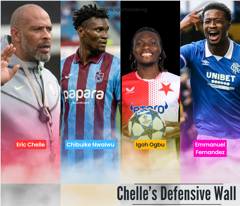 Eric Chelle is building a new Central Defense for Nigeria