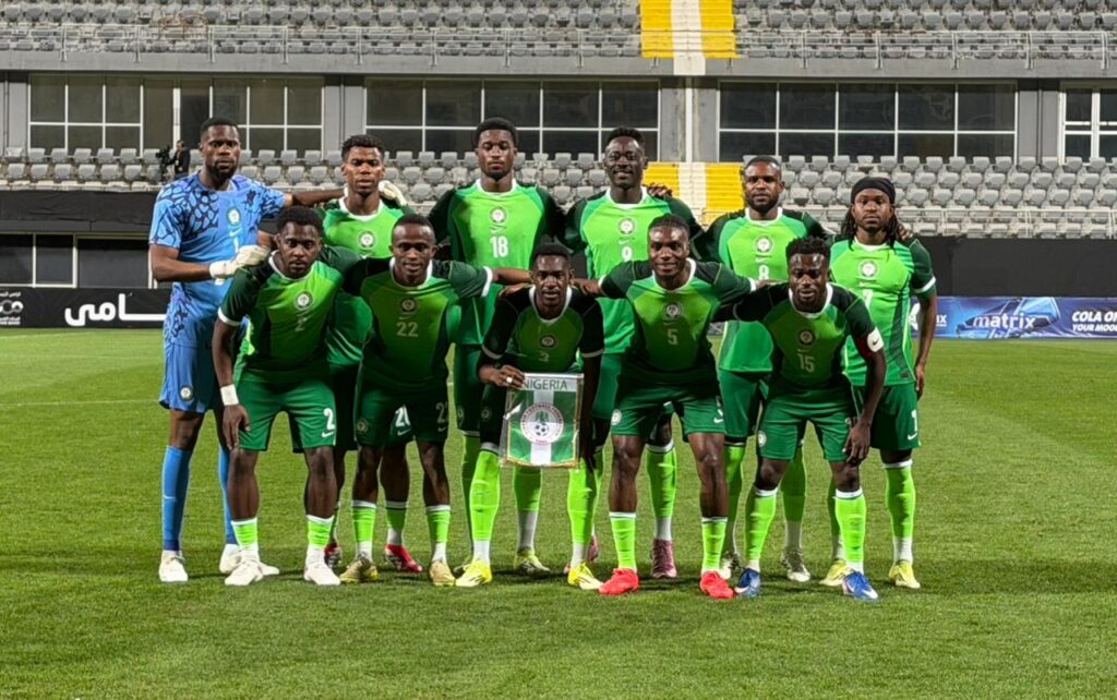 Super Eagles line up vs Jordan
