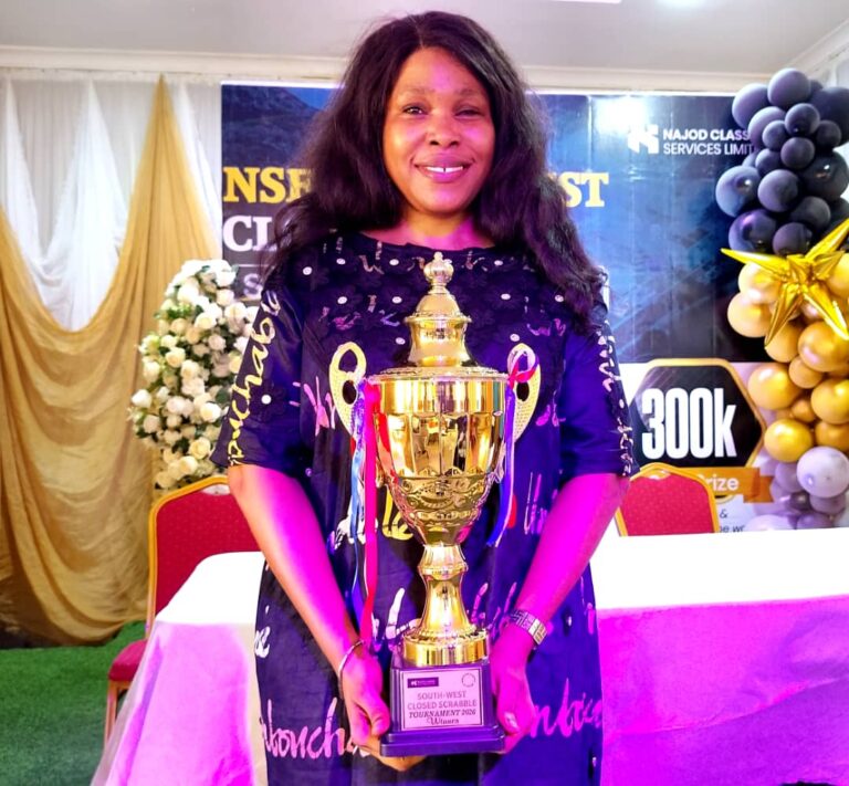 Bukunmi Afolayan wins South-West Scrabble Tourney