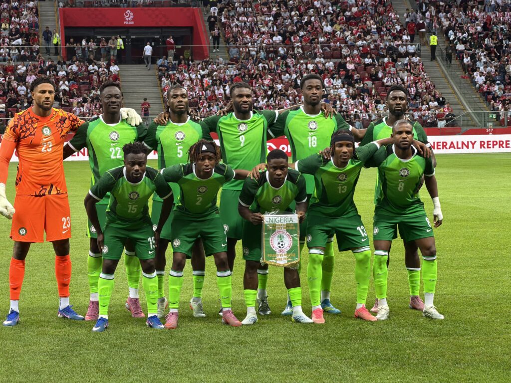 Chelle recorded his 9th draw as Super Eagles coach