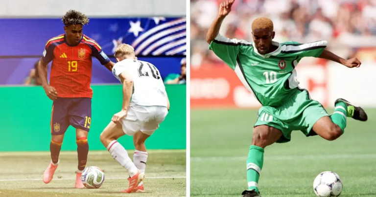 2026 FIFA World Cup: How Nigeria World Cup Records Fell After Missing Last Two Editions Lamine Yamal matches Jay-Jay Okocha