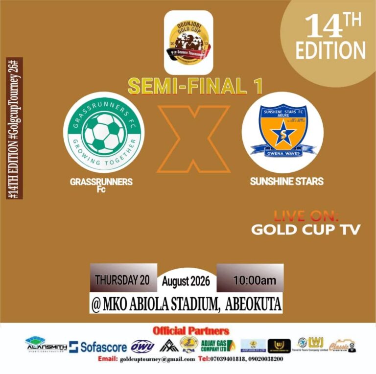 Grassrunners at 14th edition of Goldcup