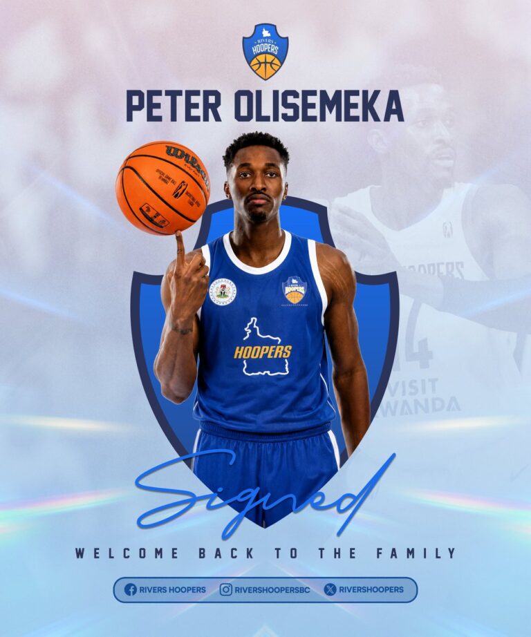 Peter Olisemeka: Rivers Hoopers Brings Back Fans Favorite For NPBL Playoff Olisemeka Returns to Rivers Hoopers for NPBL Playoffs
