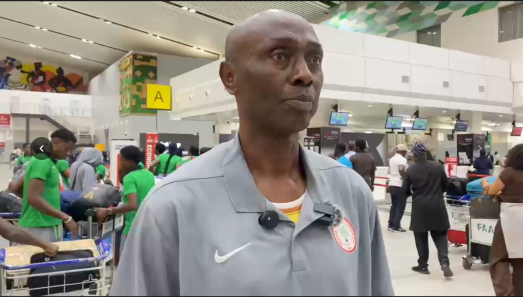 Falconets Coach Moses Aduku