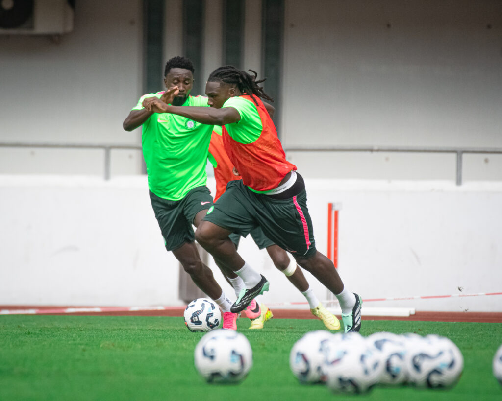 Calvin Bassey hit top gear in training