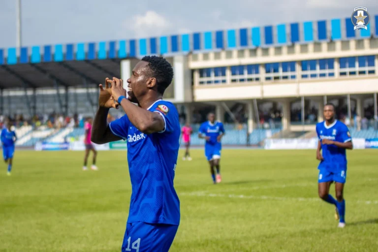 NPFL27 MD1: A Different Start For 3SC and Tale Of Two Goalkeeping Errors in Abeokuta Lucky scores the first goal of NPFL27 MD1